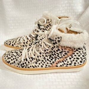 MONTELLIANA ANIMAL PRINT ANKLE BOOTIES